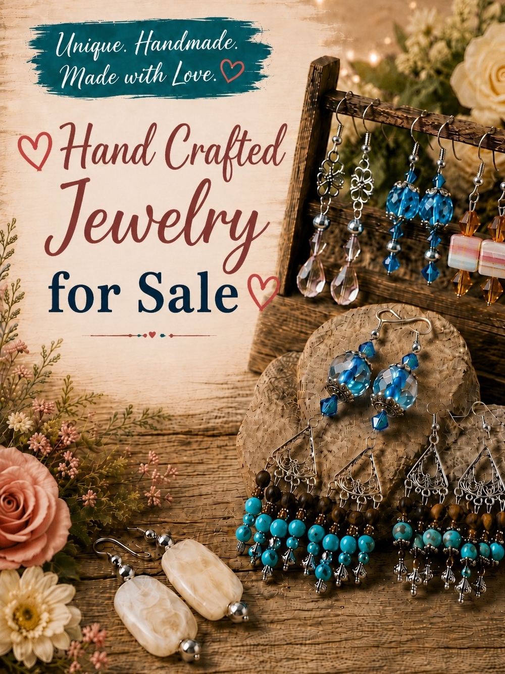 💥Hand Crafted Jewelry💥Come Check Out My Closet!